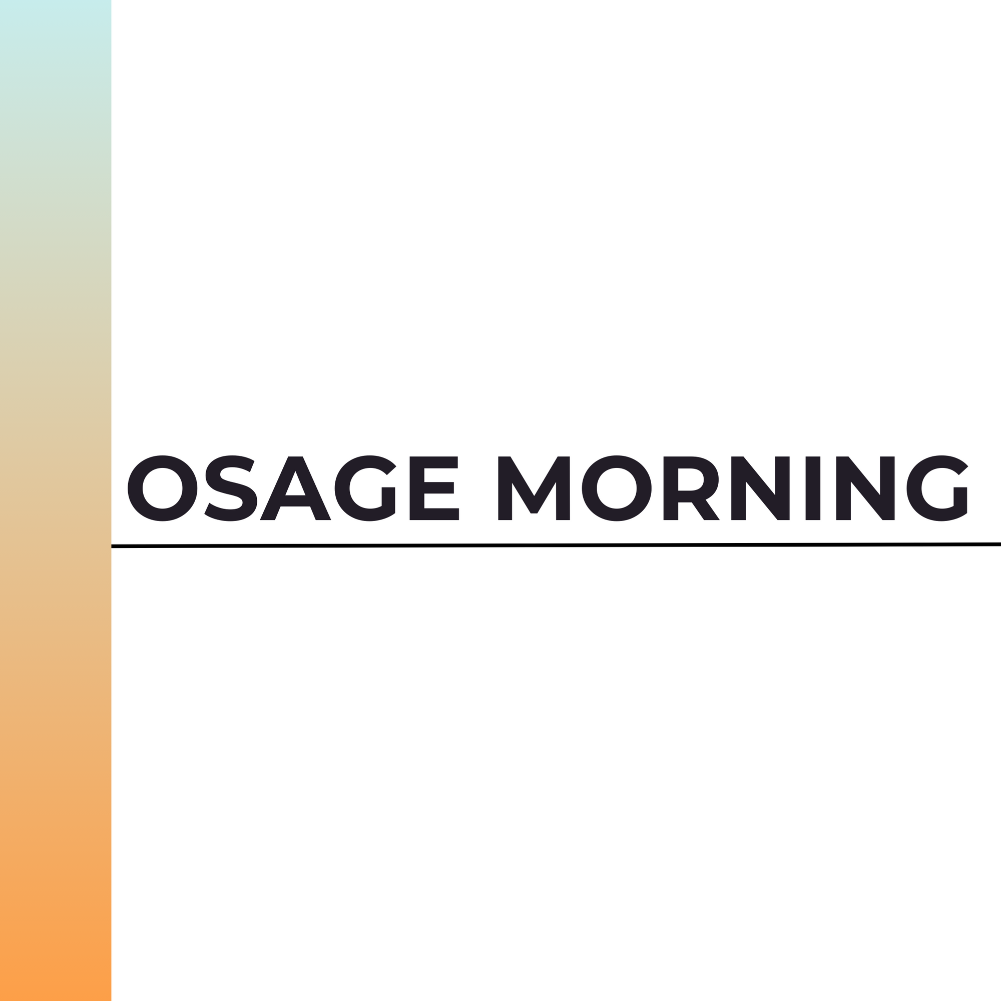 Osage Morning