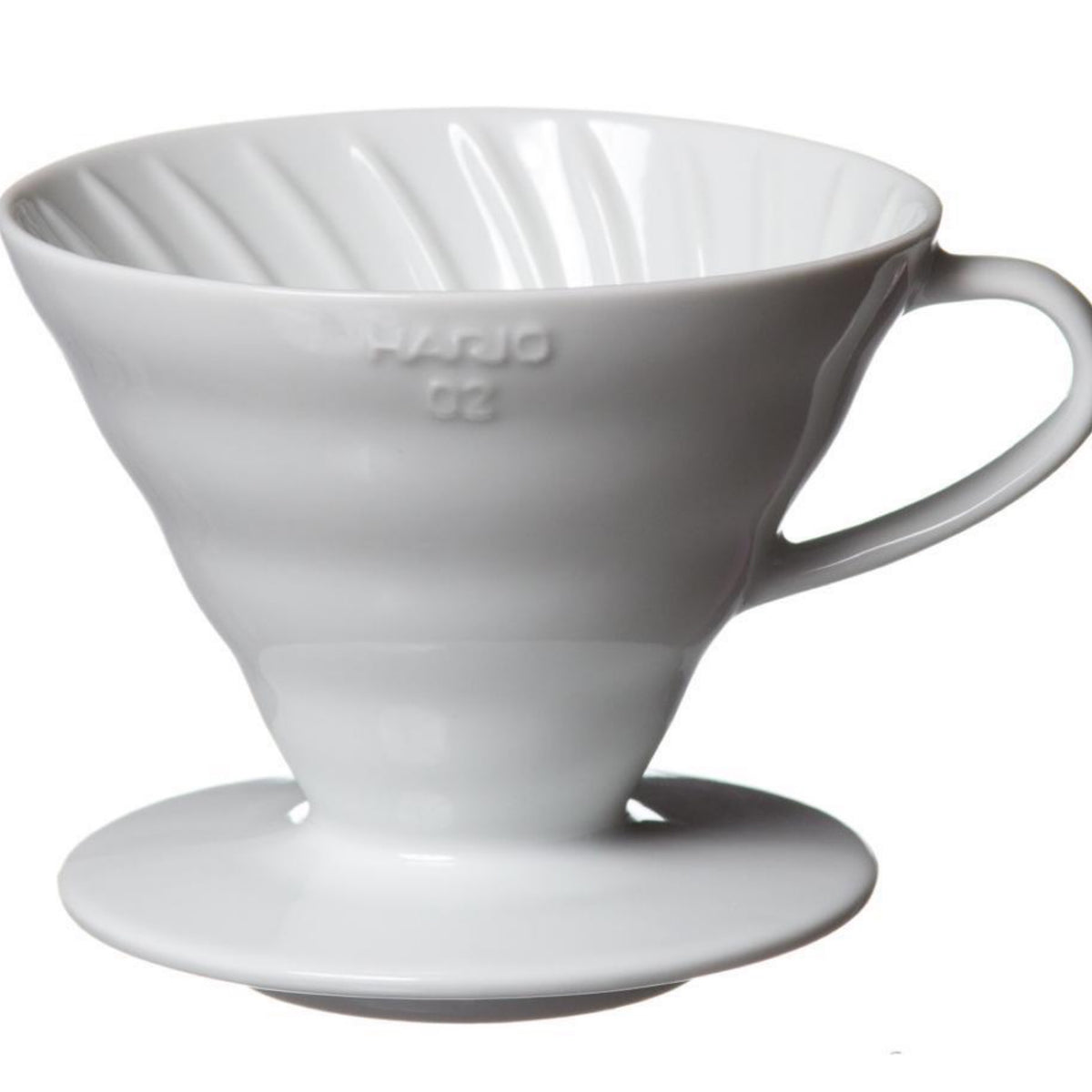 Hario V60 Ceramic Dripper 02 in white